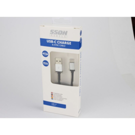 SSDN Mobile USB-C laad-/datakabel - 200cm