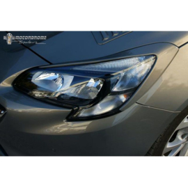 Koplampspoilers passend voor Opel Corsa E 2014- (ABS)