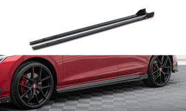 Maxton Design Zijskirts Diffusers V.2 + Flaps Volkswagen Golf GTI / GTE / GTI Clubsport / GTD / R-Line Mk8