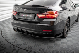 Maxton Design Street Pro Achterzijde Splitters + Flaps BMW 4 Gran Coupe F36