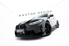 Maxton Design Frontsplitter V.4 CSL Look BMW M4 G82 / M3 G80 + BMW M3 Sedan / Touring G80 / G81 + BMW M4 G82 / G82 Facelift