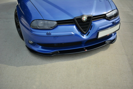 Maxton Design VOORSPLITTER V.1 ALFA ROMEO 156 GTA Gloss Black