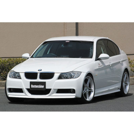 Chargespeed Voorspoiler passend voor BMW 3-Serie E90/E91 Sedan/Touring 'M-Sports' 2005- 'Bottomline' (FRP)