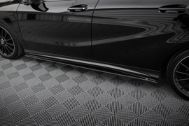 Maxton Design Street Pro Zijskirts Diffusers Mercedes-Benz A AMG-Line W176 Facelift