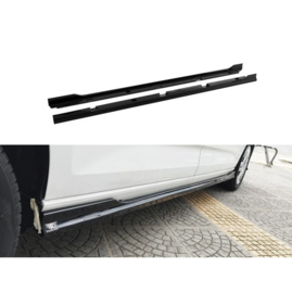 Motordrome Sideskirts passend voor Volkswagen Caddy Maxi V Box/MPV 2020- & Ford Transit/Tourneo Connect L2 2024- (ABS)