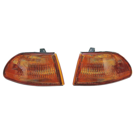 Set Frontknipperlichten passend voor Honda Civic 2/3-deurs 1992-1995 - Amber