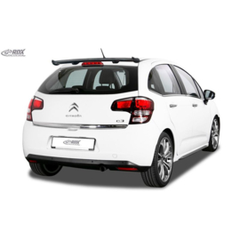 Sideskirts 'Slim' passend voor Citroën C3 2009-2016 (ABS zwart glanzend)