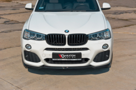 Maxton Design FRONT SPLITTER voor BMW X3 F25 M-Pack Facelift