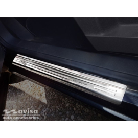 Zilver RVS Instaplijsten passend voor Volkswagen Tiguan I 2007-2016 'Exclusive' - 4-delig