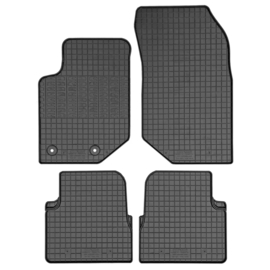CIKCAR Rubber matten passend voor Jeep Avenger (benzine) 2023- & Fiat 600 (benzine) 2023- & Alfa Romeo Junior (benzine) 2024- (4-delig + montagesysteem)