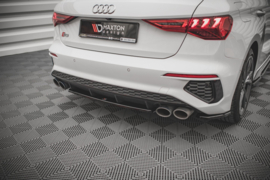 Maxton Design CENTRALE ACHTERSPLITTER VOOR AUDI S3 SPORTBACK 8Y