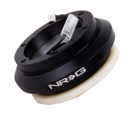 NRG Innovations Stuurnaaf Short Zwart Honda Civic,Del Sol,Integra