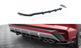 Maxton Design Achtersplitter (met verticale stangen) Hyundai Tucson N-Line Mk4