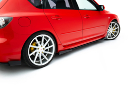 Maxton Design Street Pro Zijskirts Diffusers + Flaps Mazda 3 MPS Mk1