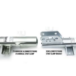 H&R Monotube Schroefset passend voor Volkswagen Transporter T5 2003- VA50-80/AA40-70 & T6 2015- VA50-80/AA40-70mm & T6.1 2020- VA65-90/AA60-80mm (Klembevestiging op de veerpoot)
