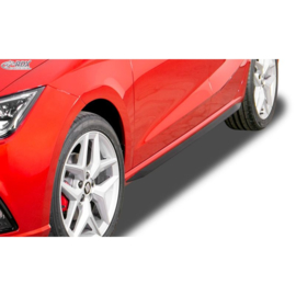 Sideskirts 'Slim' passend voor Seat Ibiza 6F 2017- incl. FR (ABS zwart glanzend)