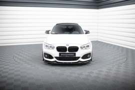 Maxton Design Frontsplitter V.5 + kleppen BMW 1 M-Pack / M140i F20 Facelift