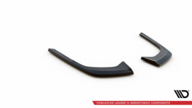 Maxton Design ZIJSPLITTERS ACHTER AUDI A4 B9 FACELIFT Gloss Black