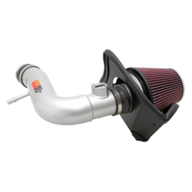 K&N High Performance Air Intake Kit passend voor Ford Edge 3.5L V6 2007-2010 - Zilver (77-2574KS)