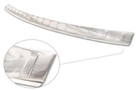 RVS Achterbumperprotector passend voor Volkswagen Caddy V 2020- 'Ribs'