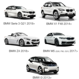 Simoni Racing Aluminium Spoorverbreder Set - 2x15mm(VA) - 2x18mm(AA) (Naaf 66,6mm) inclusief wielbouten - passend voor BMW diversen