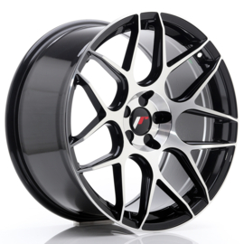 JR18 Gloss Black Machined