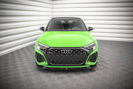 Maxton Design VOORSPLITTER V.1 AUDI RS3 8Y Gloss Black