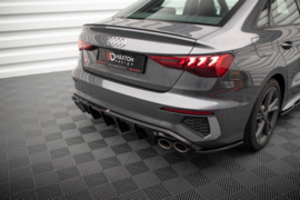 Maxton Design ACHTERPANEEL AUDI S3 SEDAN 8Y Gloss Black