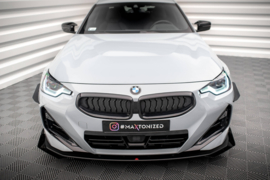 Maxton Design Voorbumpervleugels (Canards) BMW 2 Coupé M-Pack / M240i G42