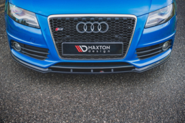 Maxton Design VOORSPLITTER AUDI S4 / A4 S-LINE B8 Gloss Black