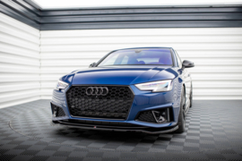 Maxton Design VOORSPLITTER V.2 AUDI A4 COMPETITION B9 Gloss Black