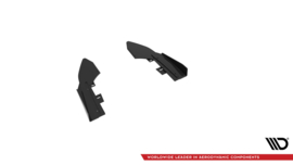 Maxton Design STREET PRO ACHTERZIJSPLITTERS + KLEPPEN AUDI RS3 SEDAN 8V FACELIFT