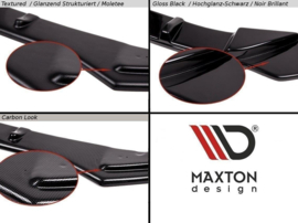 Maxton Design ACHTERZIJSPLITTERS AUDI S4 B5 AVANT Gloss Black