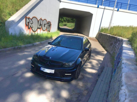 Maxton Design FRONTSPLITTER Mercedes-Benz C63 AMG Sedan / Estate W204 Facelift / S204 Facelift