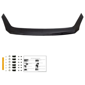 Oneway Motorkapbeschermer (steenslagcover) passend voor Volkswagen Crafter MK1 & MK1 Facelift 2006-2016 – Glanzend zwart