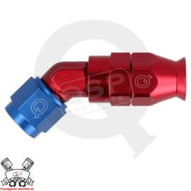 PTFE Slang adapter 45° D06 - Forged