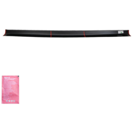 Oneway Achterklepafdeklijst passend voor Volkswagen Amarok MK1 2010-2022 - Matzwart