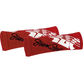 Simoni Racing Gordelhoezen Cut - Rood - 2 stuks