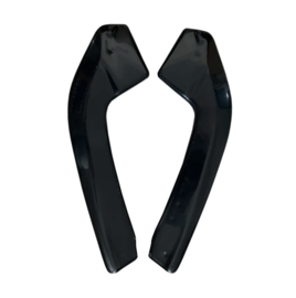 Oneway Achterbumperskirts (Hoeken) passend voor Audi RS3 Sedan 8Y 2020- - Glanzend zwart