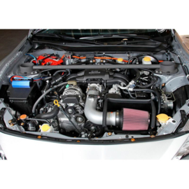 K&N Typhoon Kit passend voor Toyota GT86 & Subaru BRZ 2.0 2012-2018 - Zilver (69-8619TS)