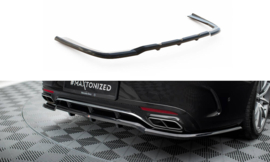 Maxton Design Achtersplitter (met verticale spijlen) Mercedes-Benz S Coupé AMG-Line C217 Facelift