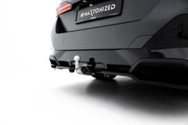 Maxton Design Achtersplitter (met verticale spijlen) V.2 BMW 5 / i5 M-Pack Sedan / Touring G60 / G61