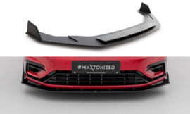 Maxton Design Racing Duurzaamheid Frontsplitter V.2 Volkswagen Golf R / R-Line Mk7 Facelift