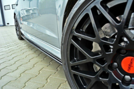 Maxton Design SIDESKIRTS DIFFUSERS AUDI RS3 8V SPORTBACK Gloss Black