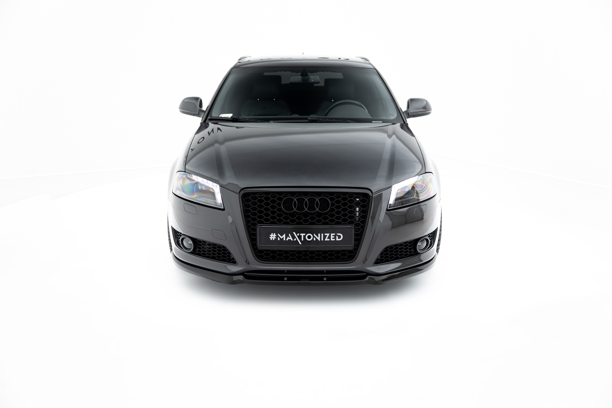 Maxton Design VOORSPLITTER AUDI A3 8P (FACELIFT-MODEL)