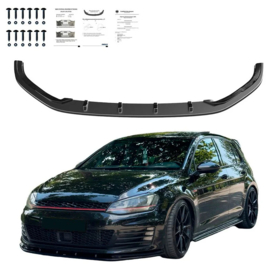 Oneway Voorspoilerlip passend voor Volkswagen Golf VII HB/Variant GTi/GTD 2013-2016 – Glanzend zwart