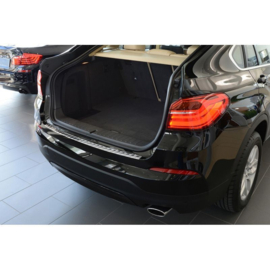 RVS Achterbumperprotector passend voor BMW X4 F26 2014-