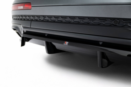 Maxton Design Achtersplitter (met verticale spijlen) Audi Q7 S-Line Mk2 Facelift 2