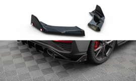 Maxton Design Achterzijde splitters V.4 + flappen Hyundai I30 N Hatchback Mk3 Facelift