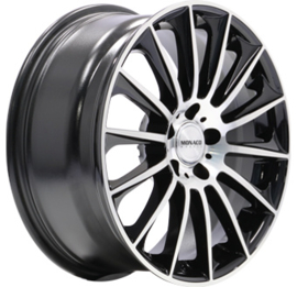 MONACO WHEELS MC9 Zwart Glans / Gepolijst